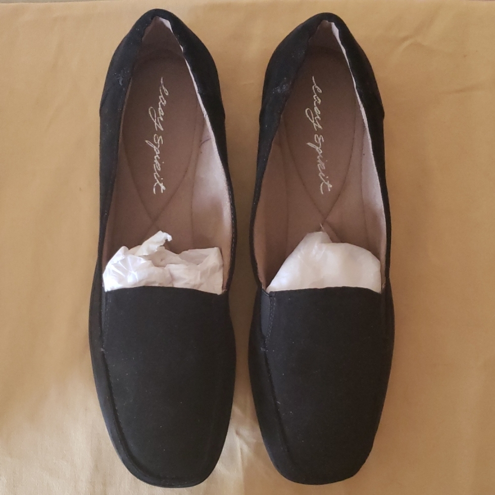 Easy Spirit Adriane Comfort Suede Flats